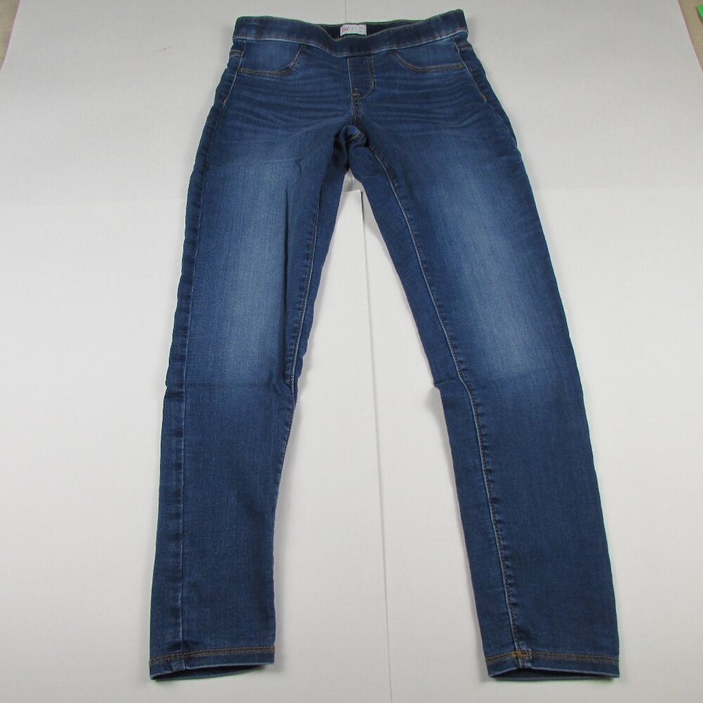 SO Jeggings Girls Big Kids Size 16 Dark Faded Blue Jeans Leggings Kohls Cute